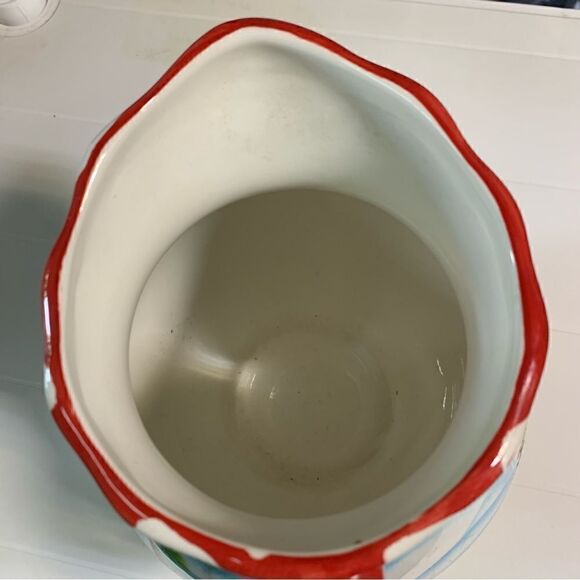 HausenWare Island Beach Pitcher Palm Trees Surf Boards Station Wagon Gorgeous - Picture 7 of 8